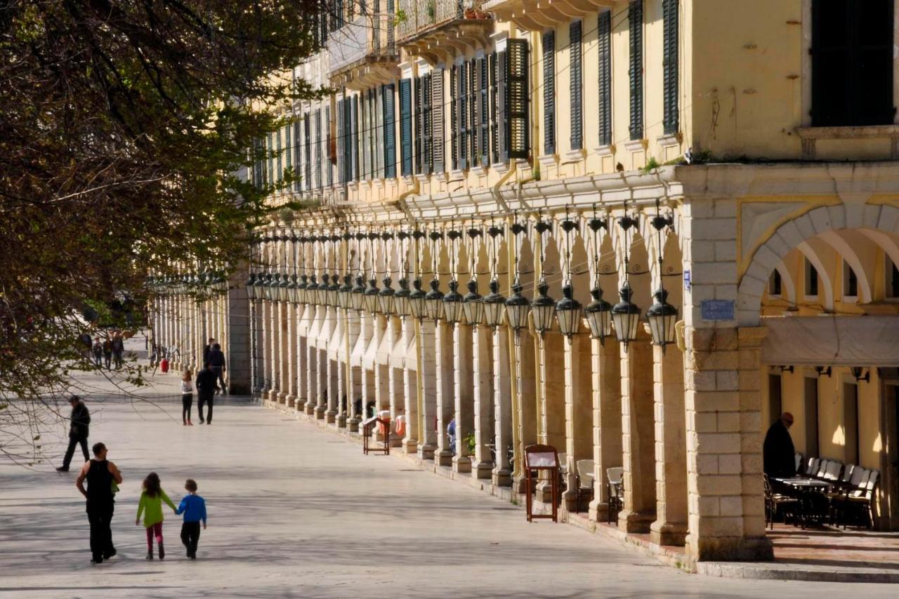 Palazzo Luxury Suite - View To Liston Square & Old Fortress Of Corfu Old Town Kültér fotó