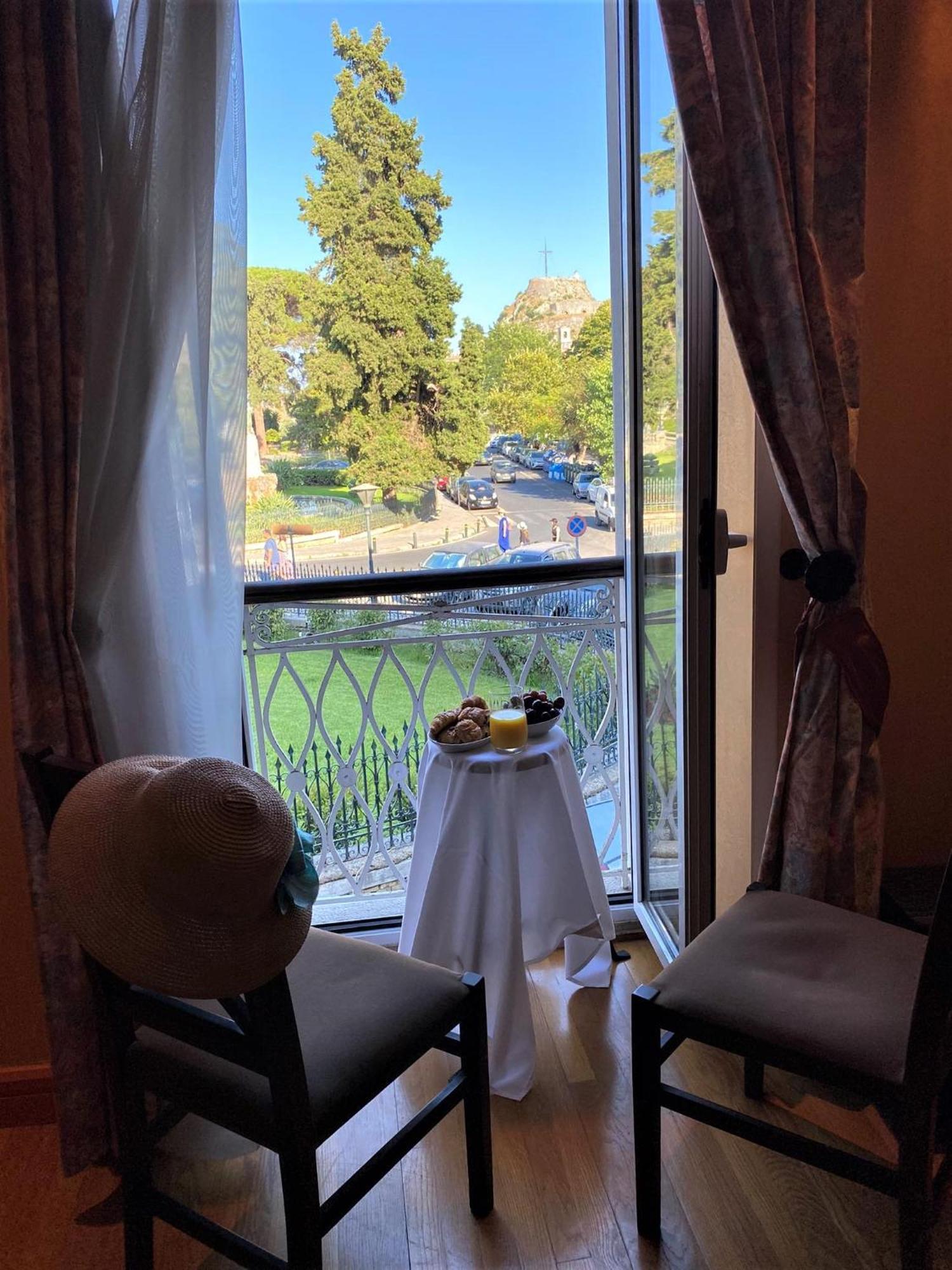 Palazzo Luxury Suite - View To Liston Square & Old Fortress Of Corfu Old Town Kültér fotó