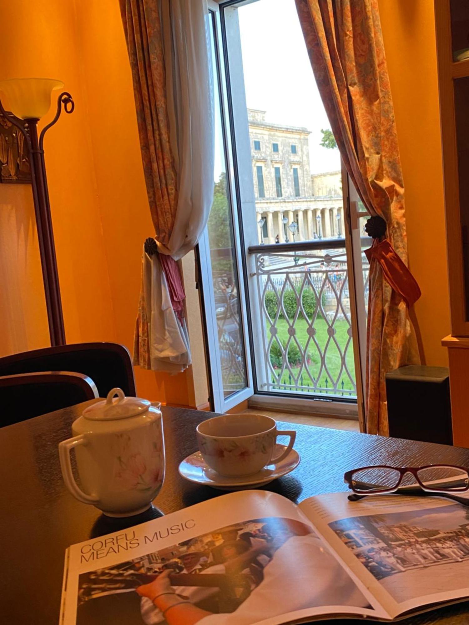 Palazzo Luxury Suite - View To Liston Square & Old Fortress Of Corfu Old Town Kültér fotó