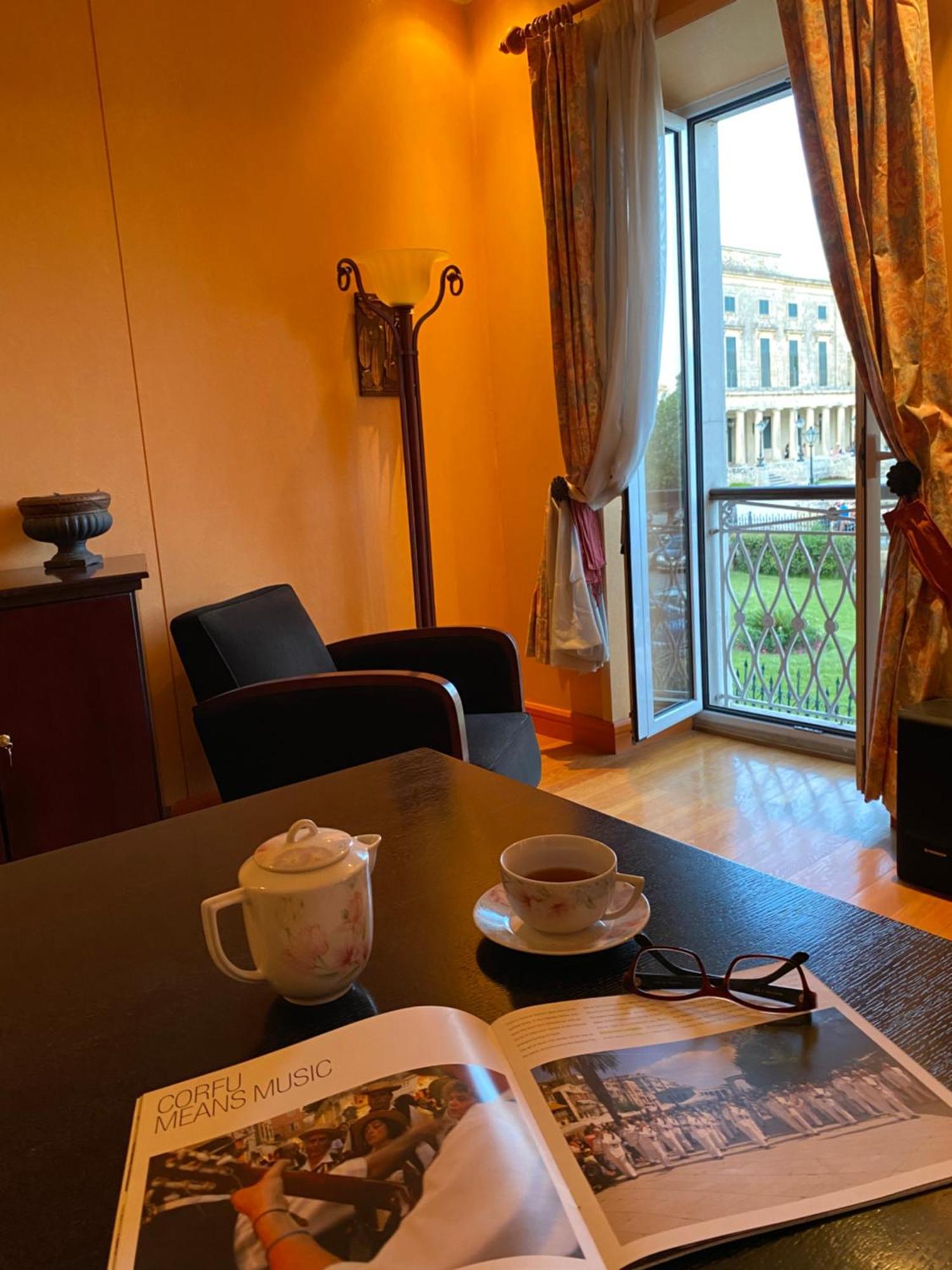 Palazzo Luxury Suite - View To Liston Square & Old Fortress Of Corfu Old Town Kültér fotó