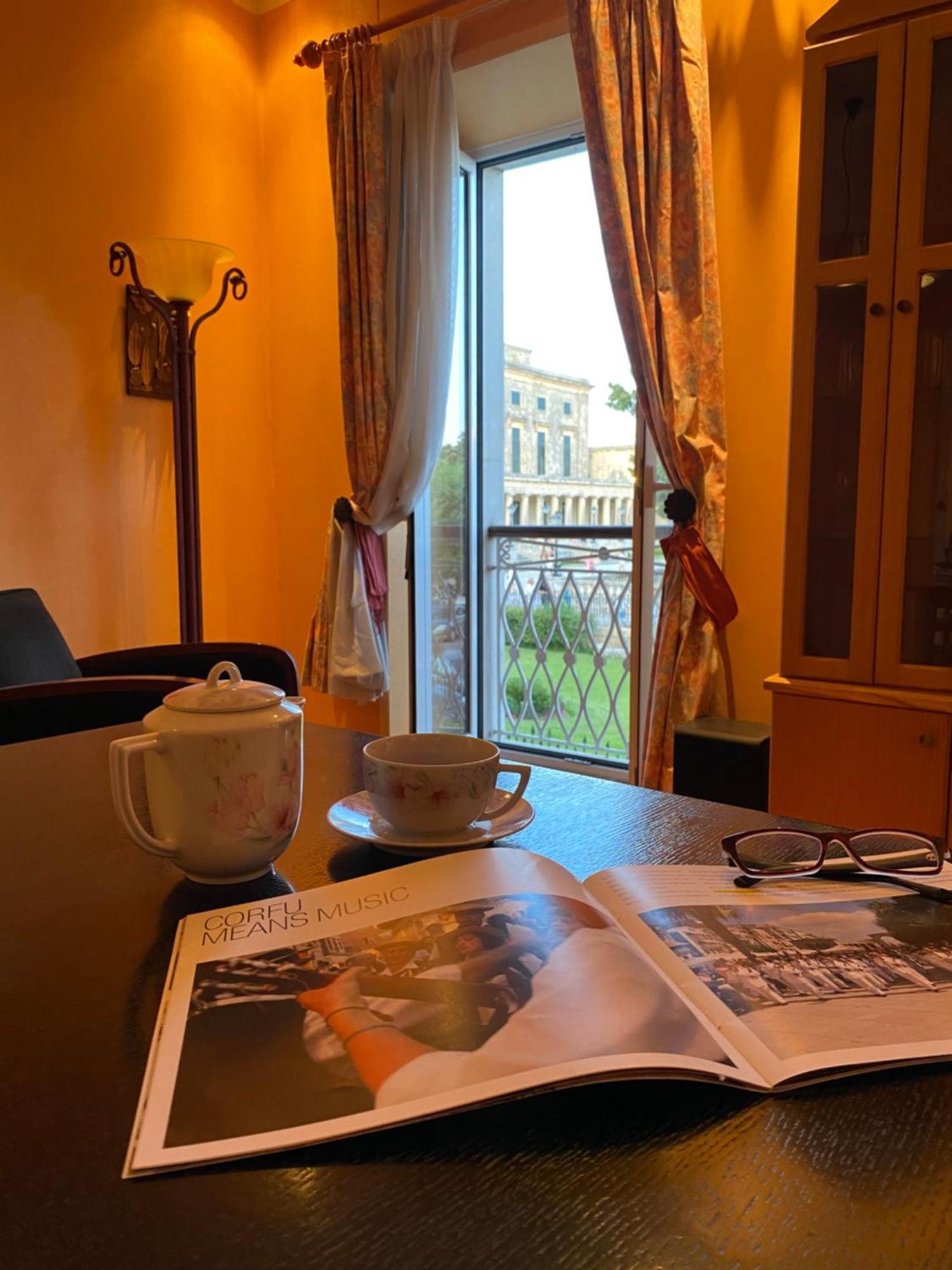 Palazzo Luxury Suite - View To Liston Square & Old Fortress Of Corfu Old Town Kültér fotó